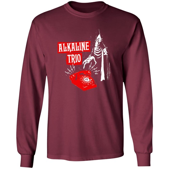 Alkaline Trio Call Me Tee Shirt Alkaline Trio Call Me Tee Shirt