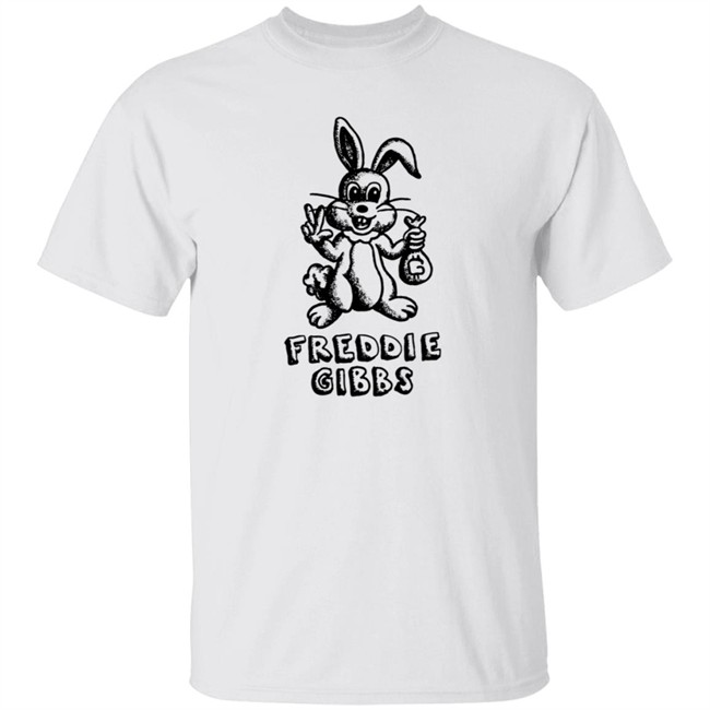 Limited Edition Kanecomics Freddie Gibbs Cartoon Bunny Hoodie Limited Edition Kanecomics Freddie Gibbs Cartoon Bunny Hoodie