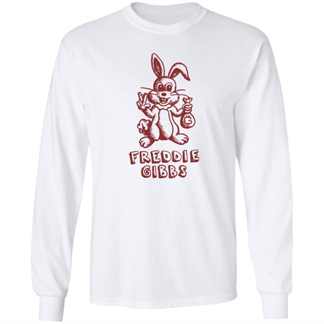 Limited Edition Kanecomics Freddie Gibbs Cartoon Bunny Long Sleeve