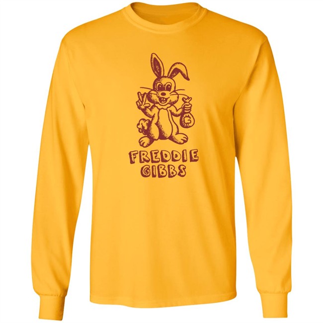 Limited Edition Kanecomics Freddie Gibbs Cartoon Bunny Long Sleeve Limited Edition Kanecomics Freddie Gibbs Cartoon Bunny Long Sleeve