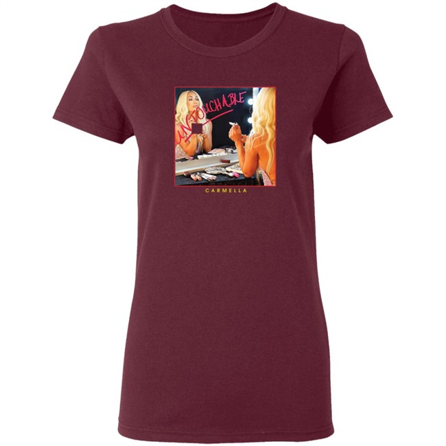 Carmella Untouchable Authentic New T Shirt Carmella Untouchable Authentic New T Shirt