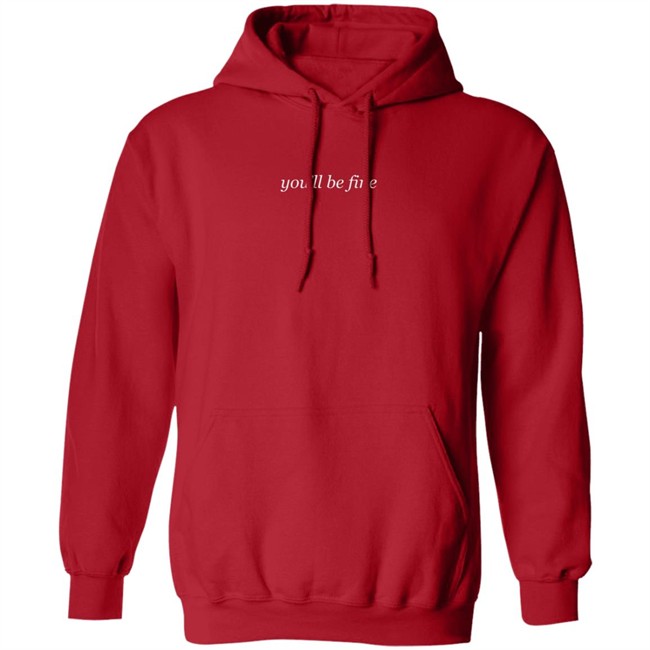 Limited Edition Hot Mulligan Merch You'll Be Fine Sweatshirt Limited Edition Hot Mulligan Merch You'll Be Fine Sweatshirt