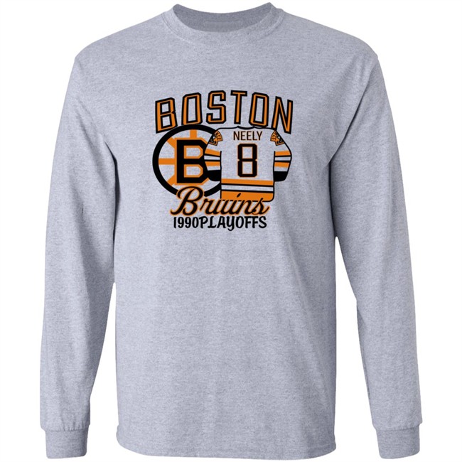 Limited Edition Boston Bruins 1990s Playoffs Shirt Limited Edition Boston Bruins 1990s Playoffs Shirt
