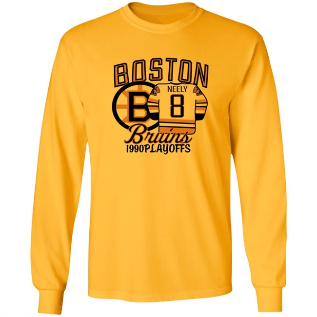 Limited Edition Boston Bruins 1990s Playoffs Shirt Limited Edition Boston Bruins 1990s Playoffs Shirt