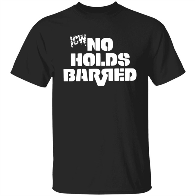 Icw No Holds Barred Classic Logo Shirt White