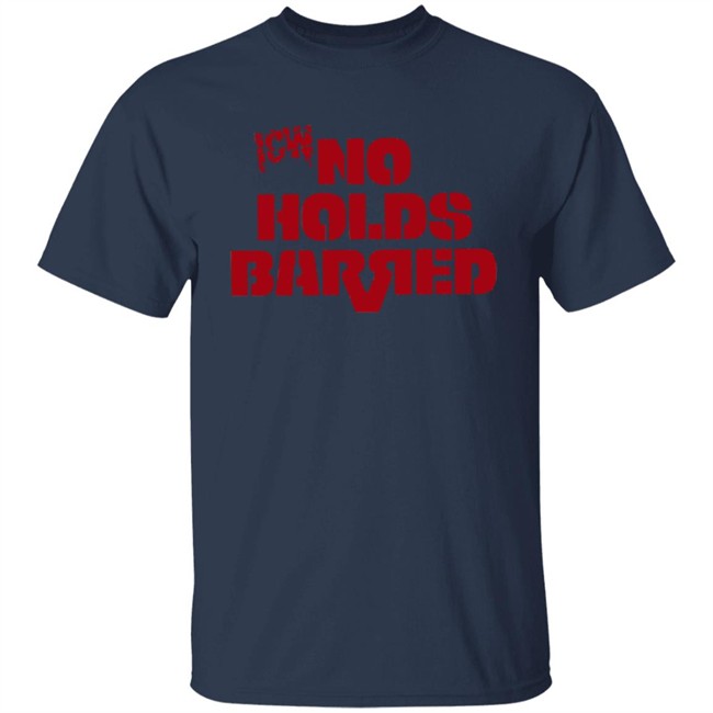 Icw No Holds Barred Classic Logo Shirt Red Icw No Holds Barred Classic Logo Shirt Red