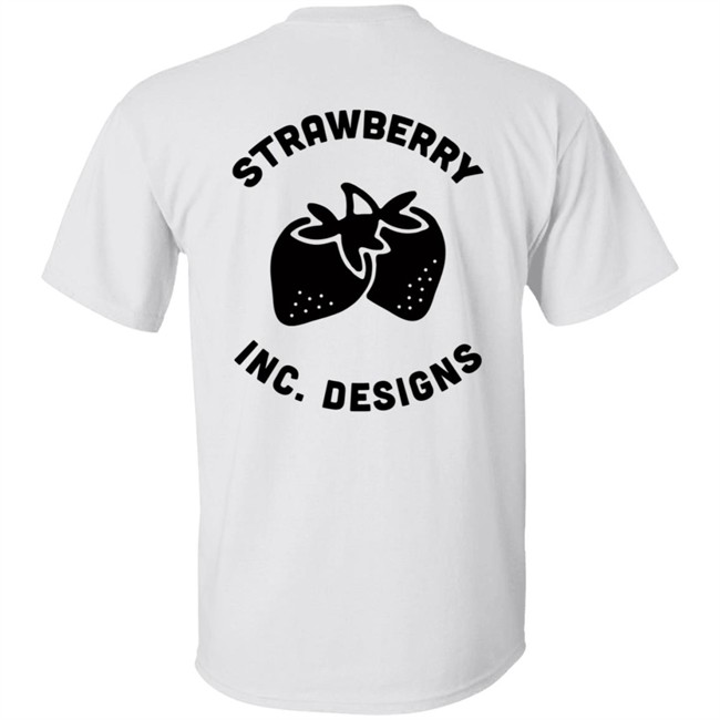 Limited Edition Strawberry Inc Designs Pink Shirt Limited Edition Strawberry Inc Designs Pink Shirt
