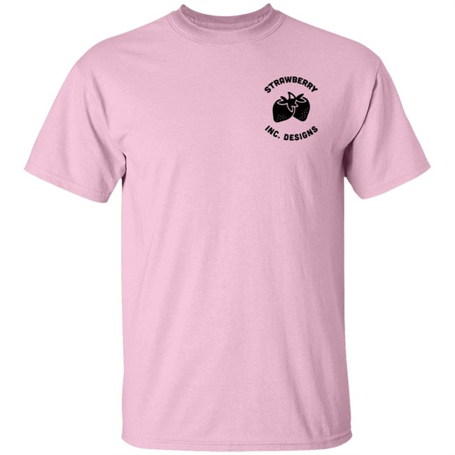 Limited Edition Strawberry Inc Designs Pink Shirt Limited Edition Strawberry Inc Designs Pink Shirt
