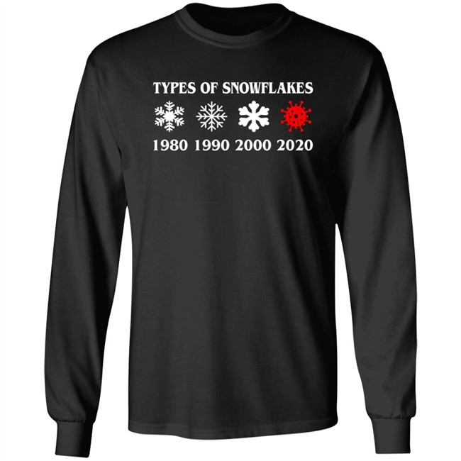 Inspire Uplift Types Of Snowflakes Tee Shirt Inspire Uplift Types Of Snowflakes Tee Shirt