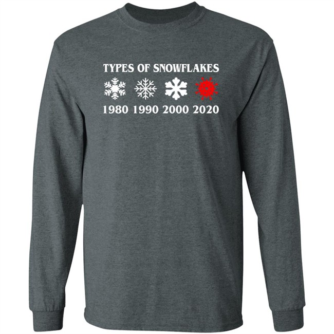 Inspire Uplift Types Of Snowflakes Tee Shirt Inspire Uplift Types Of Snowflakes Tee Shirt