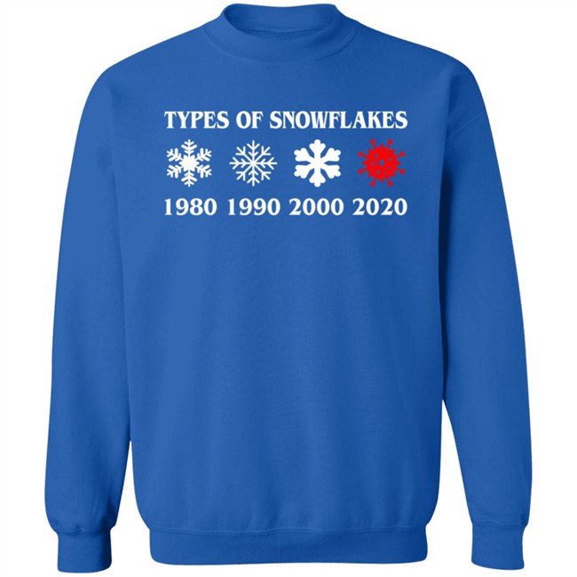 Inspire Uplift Types Of Snowflakes Tee Shirt Inspire Uplift Types Of Snowflakes Tee Shirt