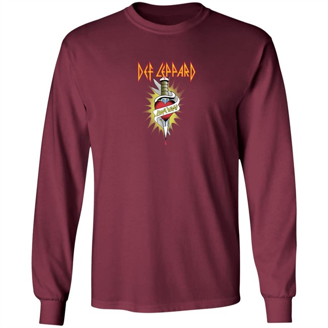 Leppard Love Bites Hoodie Leppard Love Bites Hoodie