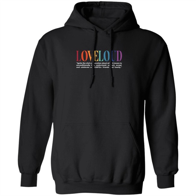 Loveloud Mission Statement Tee Shirt Loveloud Mission Statement Tee Shirt