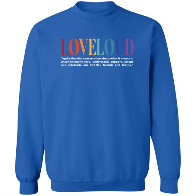 Loveloud Mission Statement Tee Shirt Loveloud Mission Statement Tee Shirt