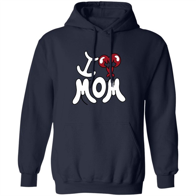 I Heart Mom Sherpa Hoodie I Heart Mom Sherpa Hoodie
