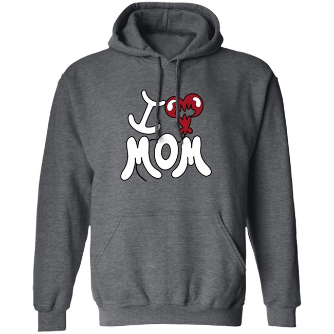 I Heart Mom Sherpa Hoodie I Heart Mom Sherpa Hoodie
