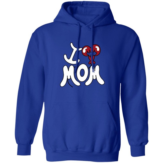 I Heart Mom Sherpa Hoodie I Heart Mom Sherpa Hoodie