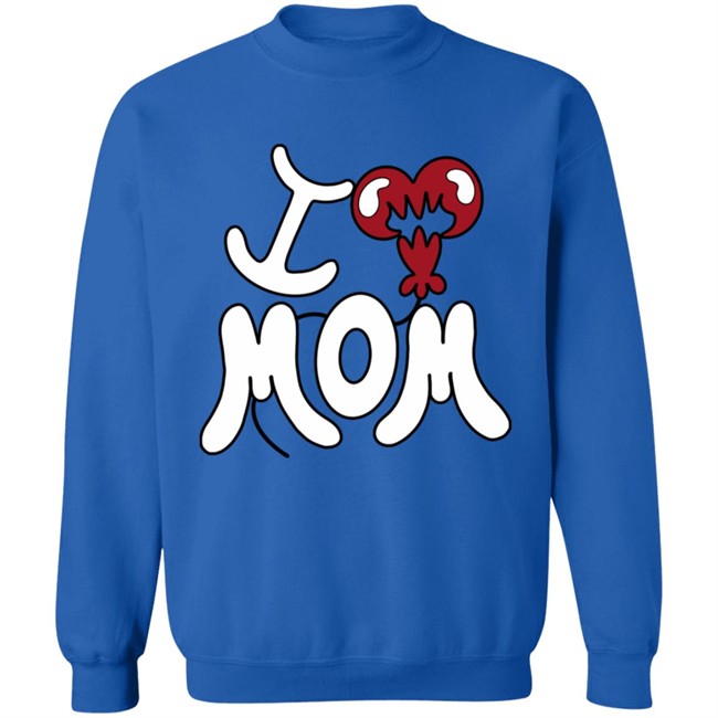 I Heart Mom Sherpa Hoodie I Heart Mom Sherpa Hoodie