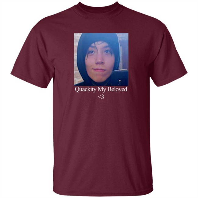 Limited Edition Quackity My Beloved Shirt Limited Edition Quackity My Beloved Shirt