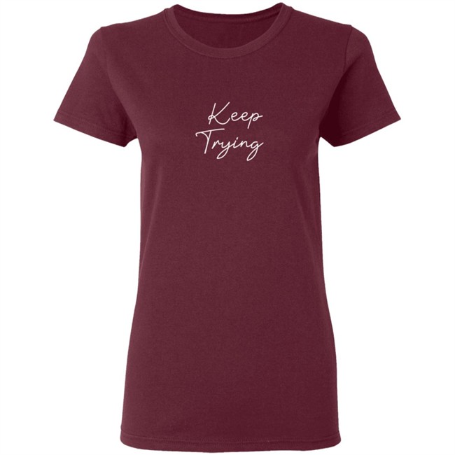 The Try Guys Merch Keep Trying Black Shirt The Try Guys Merch Keep Trying Black Shirt