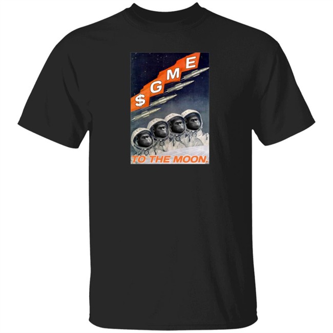 Limited Edition GameStop Ape Cosmonaut T Shirt