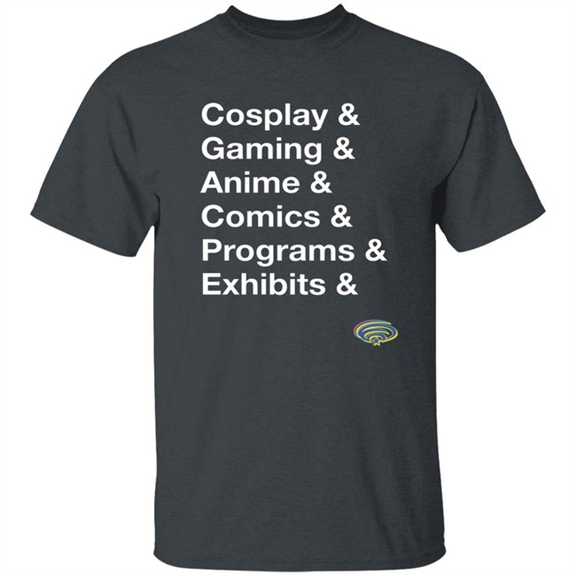 Wondercon Cosplay Gaming Anime Comics Progams Exhibits Shirt Wondercon Cosplay Gaming Anime Comics Progams Exhibits Shirt