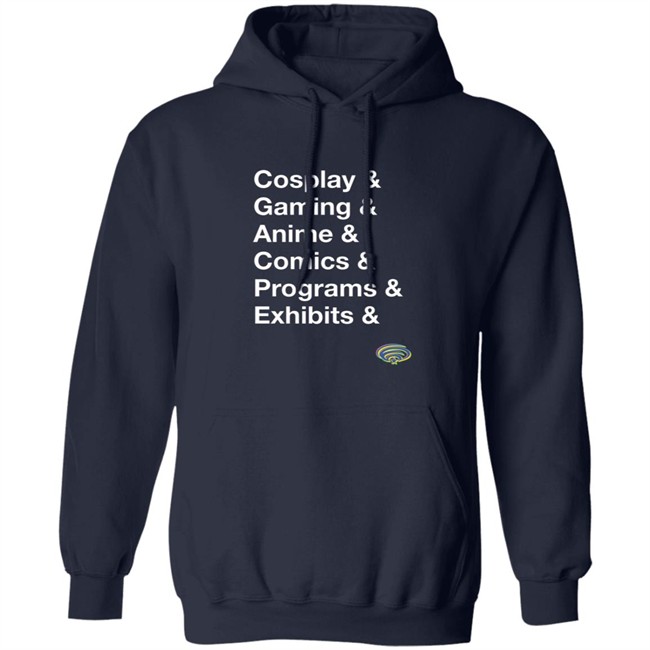 Wondercon Cosplay Gaming Anime Comics Progams Exhibits Shirt Wondercon Cosplay Gaming Anime Comics Progams Exhibits Shirt
