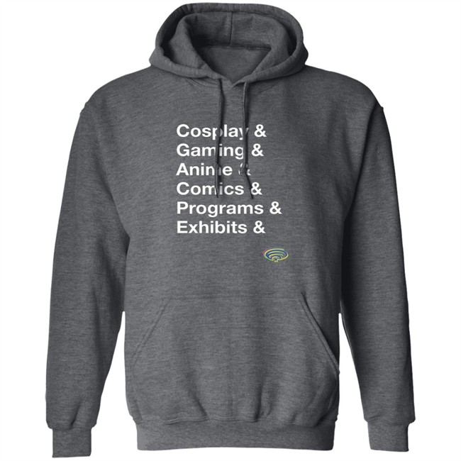 Wondercon Cosplay Gaming Anime Comics Progams Exhibits Shirt Wondercon Cosplay Gaming Anime Comics Progams Exhibits Shirt