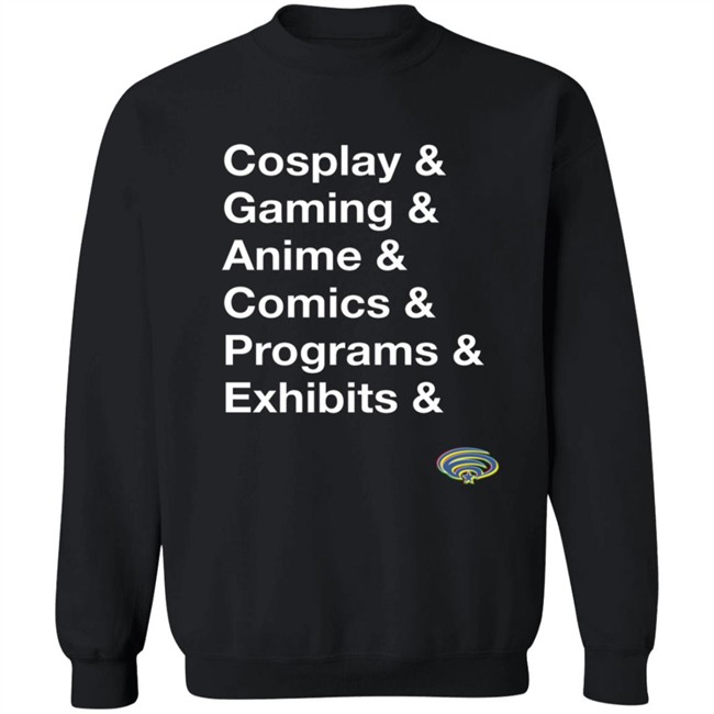 Wondercon Cosplay Gaming Anime Comics Progams Exhibits Shirt Wondercon Cosplay Gaming Anime Comics Progams Exhibits Shirt