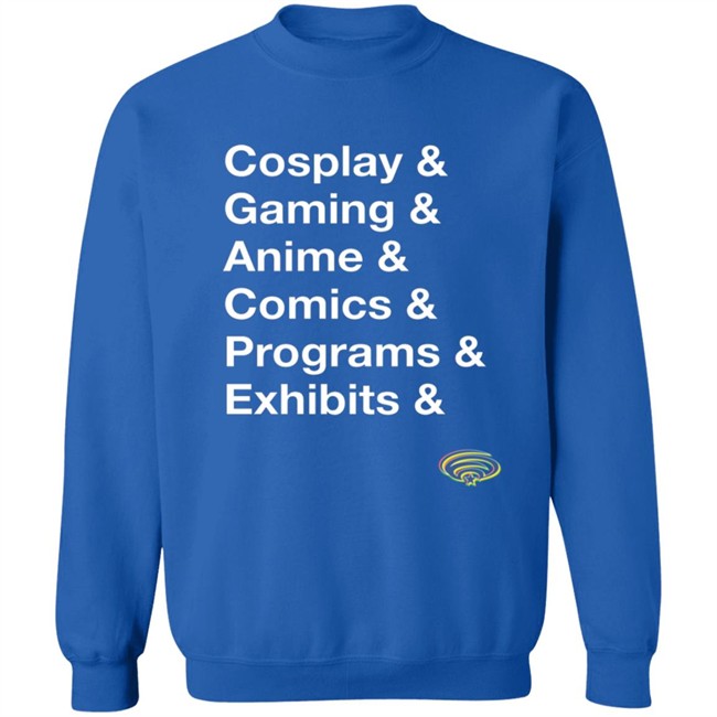 Wondercon Cosplay Gaming Anime Comics Progams Exhibits Shirt Wondercon Cosplay Gaming Anime Comics Progams Exhibits Shirt