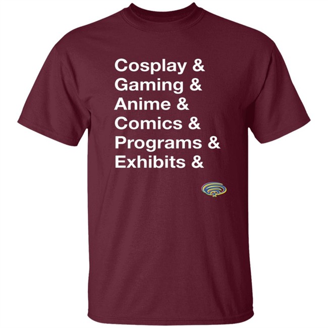 Wondercon Cosplay Gaming Anime Comics Progams Exhibits Shirt Wondercon Cosplay Gaming Anime Comics Progams Exhibits Shirt