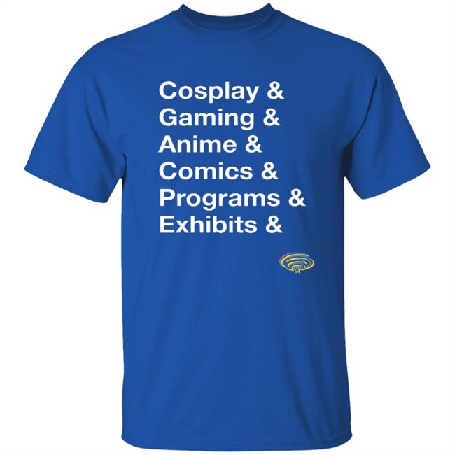 Wondercon Cosplay Gaming Anime Comics Progams Exhibits Shirt Wondercon Cosplay Gaming Anime Comics Progams Exhibits Shirt