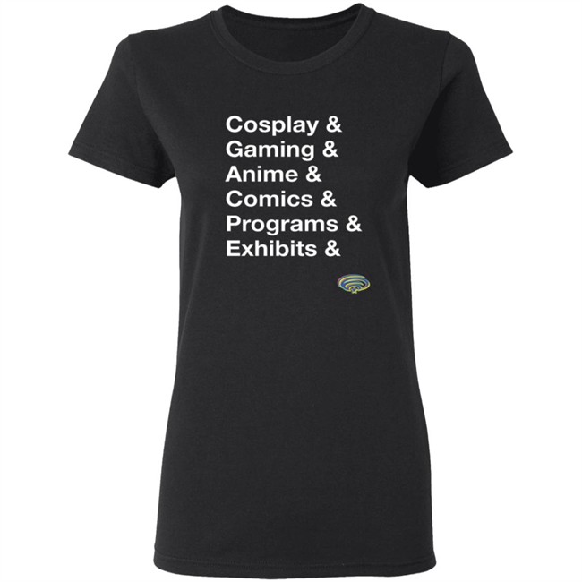 Wondercon Cosplay Gaming Anime Comics Progams Exhibits Shirt Wondercon Cosplay Gaming Anime Comics Progams Exhibits Shirt
