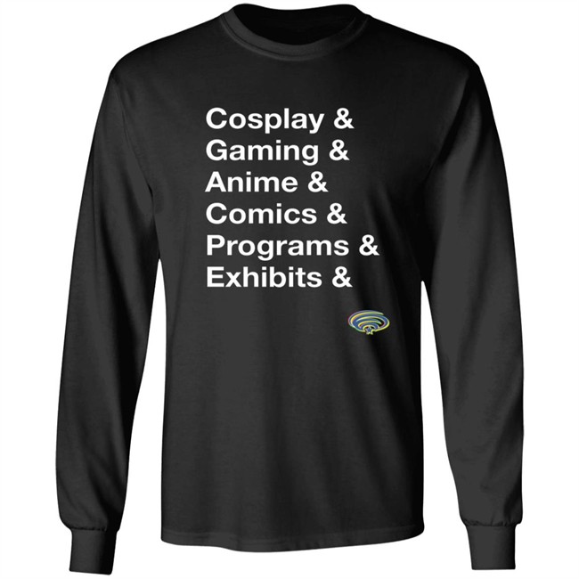 Wondercon Cosplay Gaming Anime Comics Progams Exhibits Shirt Wondercon Cosplay Gaming Anime Comics Progams Exhibits Shirt