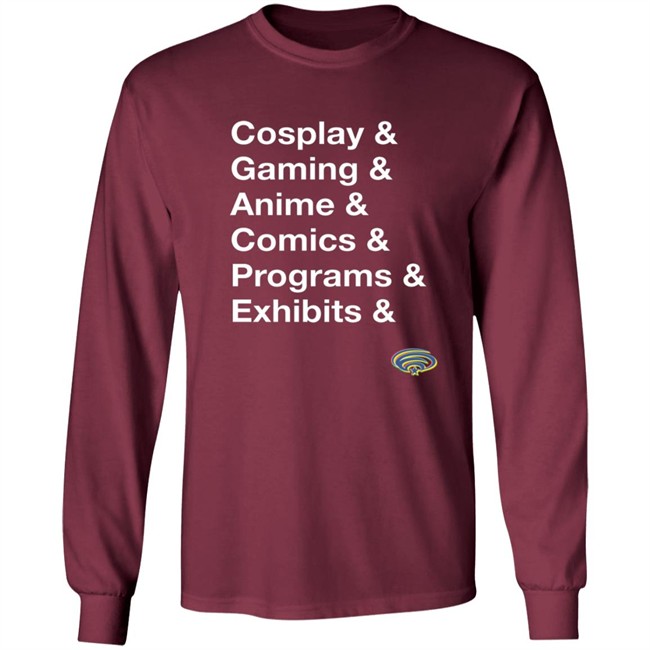 Wondercon Cosplay Gaming Anime Comics Progams Exhibits Shirt Wondercon Cosplay Gaming Anime Comics Progams Exhibits Shirt