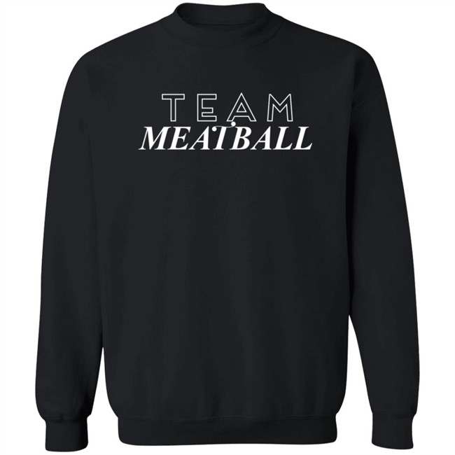 Team Meatball Flowy Boxy Half T Shirt Team Meatball Flowy Boxy Half T Shirt