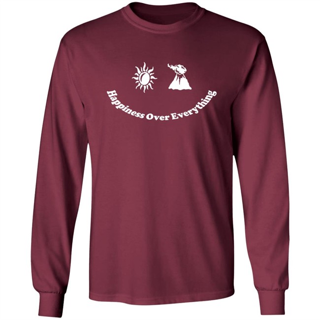 Jhene Aiko Merch Happiness Over Everything Tee Shirt Jhene Aiko Merch Happiness Over Everything Tee Shirt