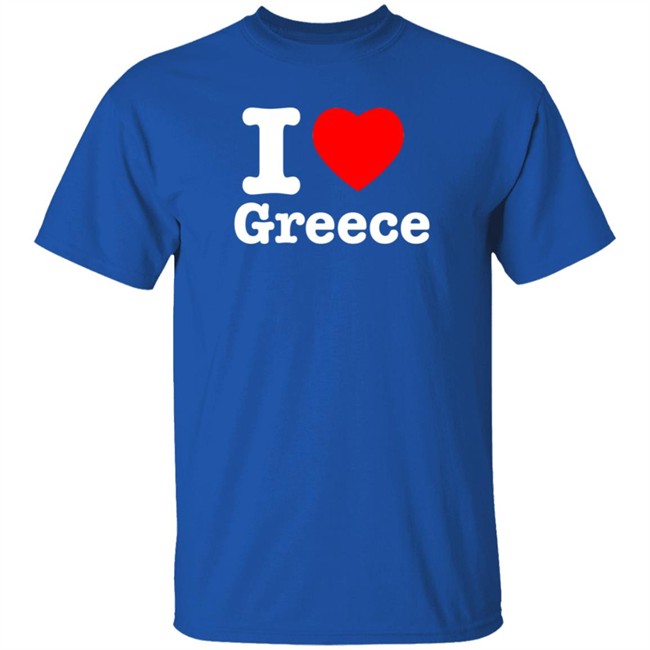 Ja Rule I Love Greece Tee Shirt Ja Rule I Love Greece Tee Shirt