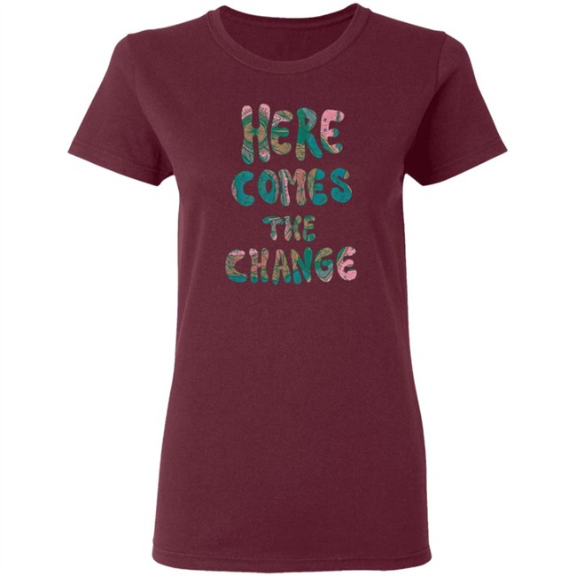 Kesha Store Here Comes The Change Tee Shirt Kesha Store Here Comes The Change Tee Shirt