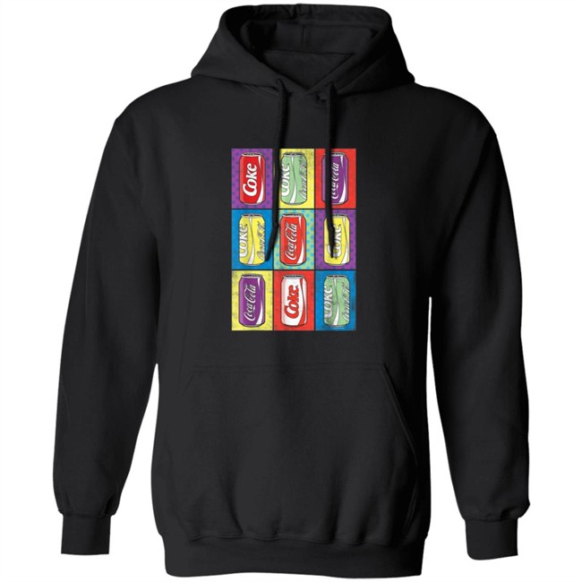 Limited Edition Coca Cola Retro Pop Art Cans Shirt Limited Edition Coca Cola Retro Pop Art Cans Shirt