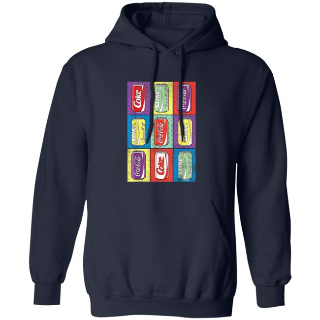 Limited Edition Coca Cola Retro Pop Art Cans Shirt Limited Edition Coca Cola Retro Pop Art Cans Shirt