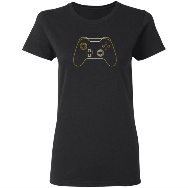 Linus Tech Tips Merch Gold Foil Controller T Shirt Linus Tech Tips Merch Gold Foil Controller T Shirt