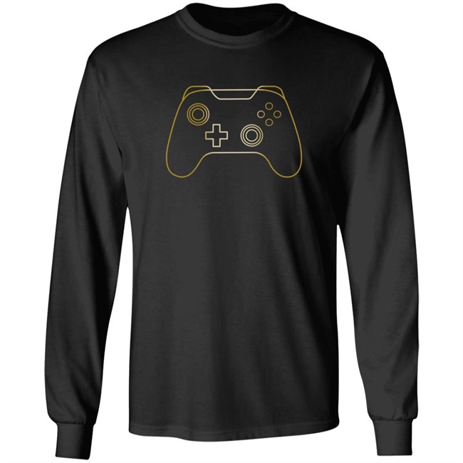 Linus Tech Tips Merch Gold Foil Controller T Shirt Linus Tech Tips Merch Gold Foil Controller T Shirt