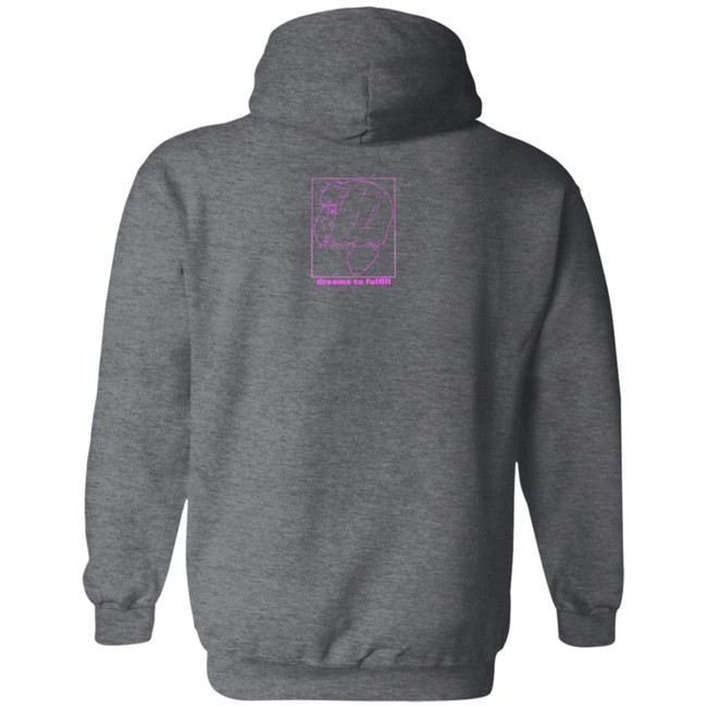 Limited Edition Kuvshinov Ilya Dreams To Fulfill Hoodie Limited Edition Kuvshinov Ilya Dreams To Fulfill Hoodie