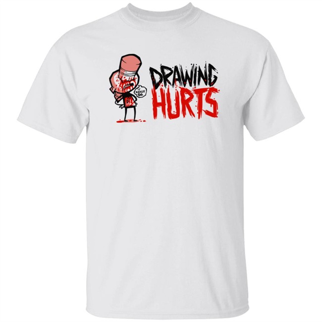 Limited Edition Zogi Corp Drawing Hurts Shirt