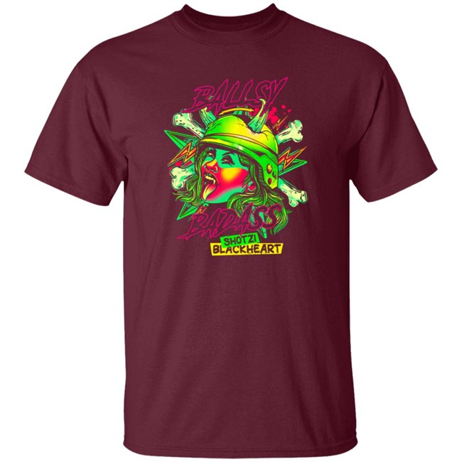 Shotzi Blackheart Ballsy Badass T Shirt Shotzi Blackheart Ballsy Badass T Shirt