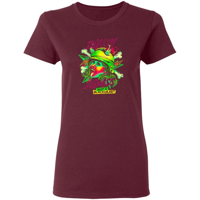 Shotzi Blackheart Ballsy Badass T Shirt Shotzi Blackheart Ballsy Badass T Shirt