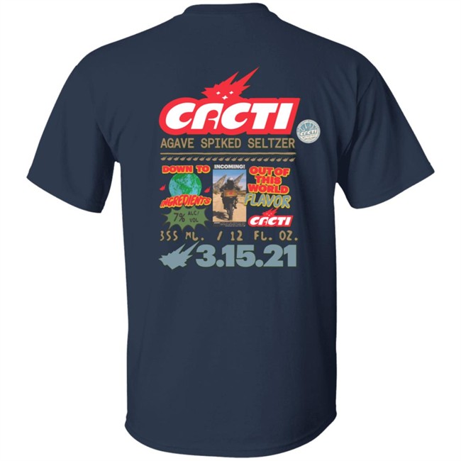 Limited Edition Drinkcacti Down To Earth Shirt Limited Edition Drinkcacti Down To Earth Shirt
