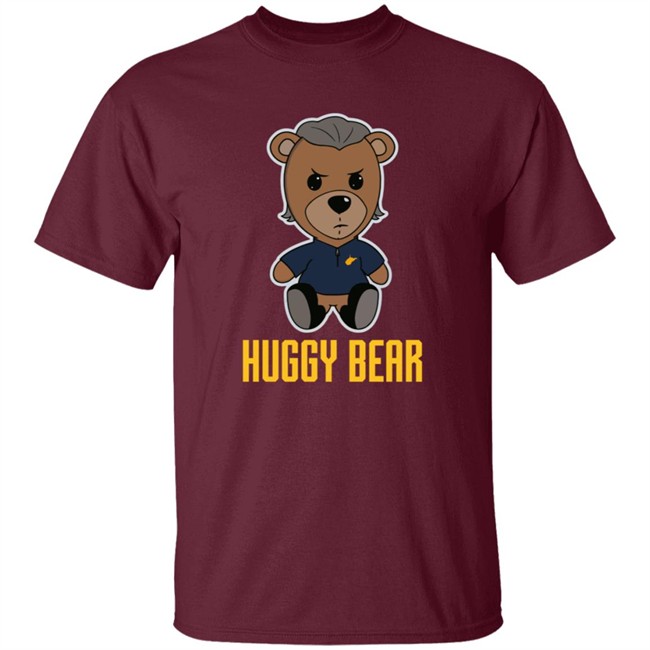 Bob Huggins Huggy Bear Wv Shirt Marty Mush Bob Huggins Huggy Bear Wv Shirt Marty Mush