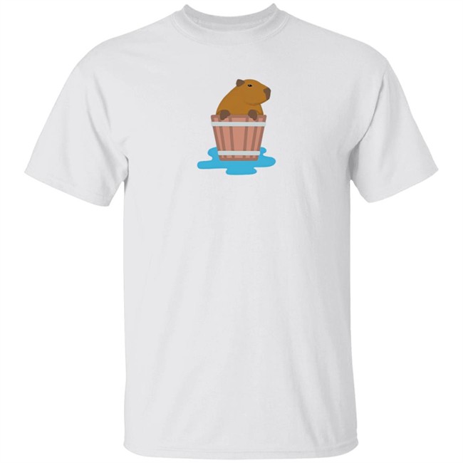 Limited Edition Capybaras Barrel Bath Shirt